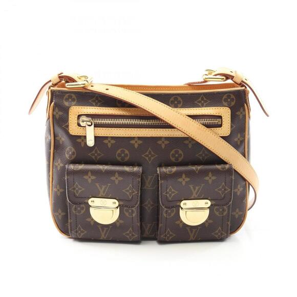 LOUIS VUITTON Brown Monogram Leather Shoulder Bag - Picture 1 of 11
